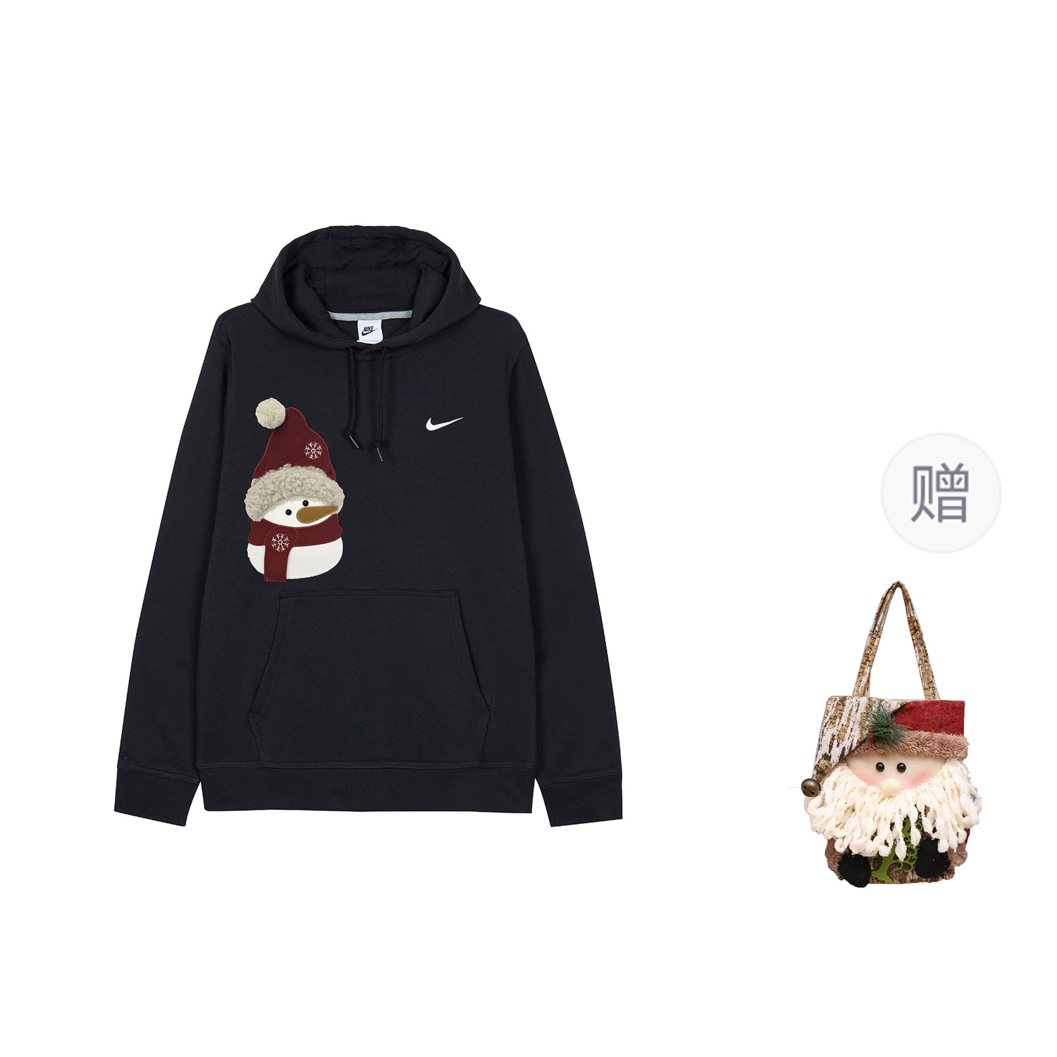 Nike Свитшот мужской черный, в комплекте подарочная сумка
Nike Свитшот мужской черный, в комплекте подарочная сумка