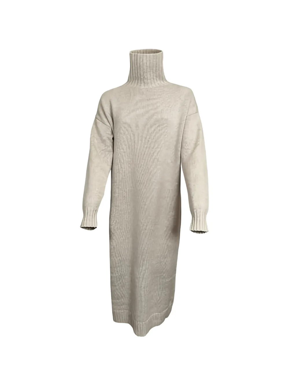 Платье с высоким воротником Max Mara, бежевый
Платье с высоким воротником Max Mara, бежевый