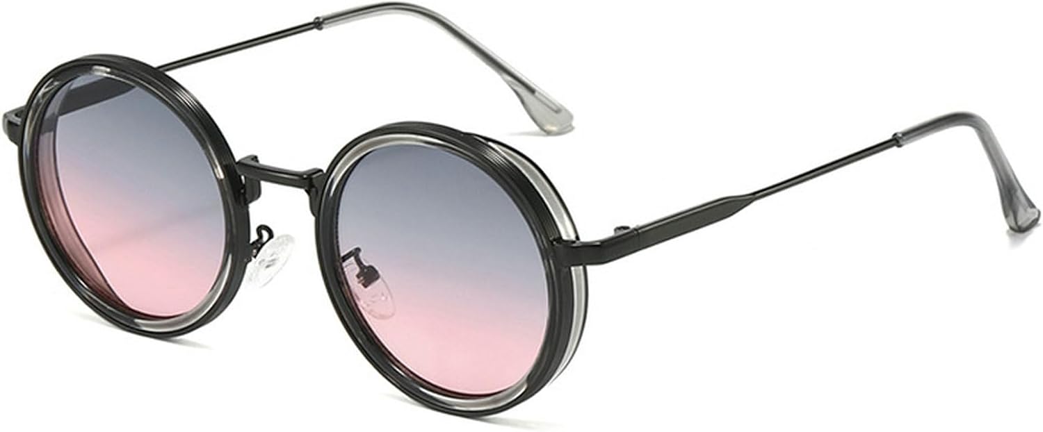 Мужские солнцезащитные очки в металлической оправе, круглые, в стиле панк, 2025 год, роскошные ретро-панк солнцезащитные очки для мужчин, модные очки для вождения, защита от ультрафиолета UV400 mincl, C3
Мужские солнцезащитные очки в металлической оправе, круглые, в стиле панк, 2025 год, роскошные ретро-панк солнцезащитные очки для мужчин, модные очки для вождения, защита от ультрафиолета UV400 mincl, C3