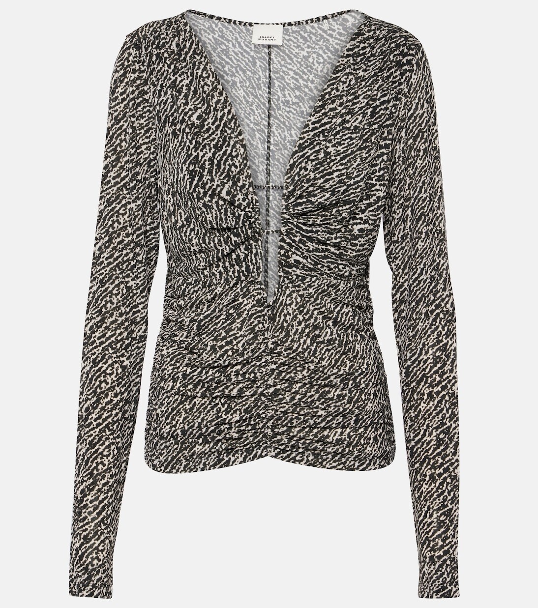 Топ из джерси с принтом laura и сборками Isabel Marant, мультиколор
Топ из джерси с принтом laura и сборками Isabel Marant, мультиколор