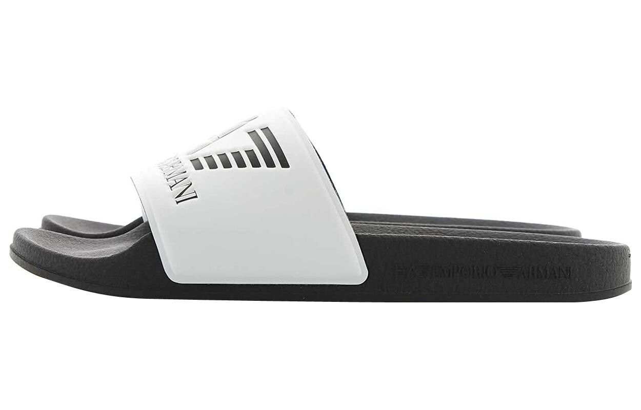 Шлепанцы мужские черные/белые Emporio Armani
Шлепанцы мужские черные/белые Emporio Armani