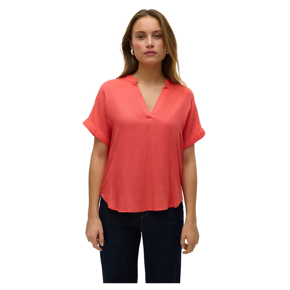 Блузка с коротким рукавом Vero Moda Beauty, оранжевый
Блузка с коротким рукавом Vero Moda Beauty, оранжевый