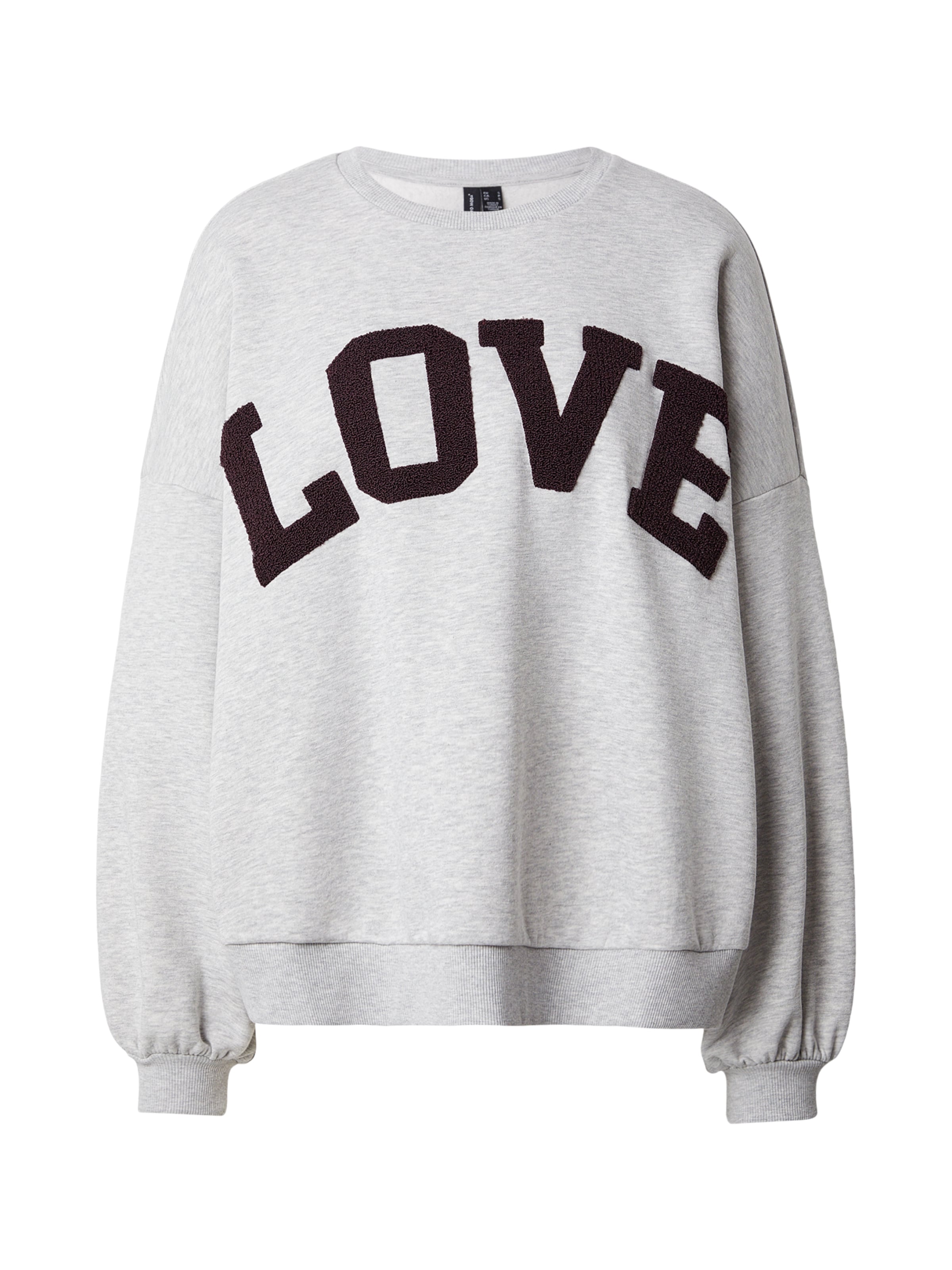 VERO MODA Свитшот 'VMCiao Bella' в крапчатом сером
VERO MODA Свитшот 'VMCiao Bella' в крапчатом сером