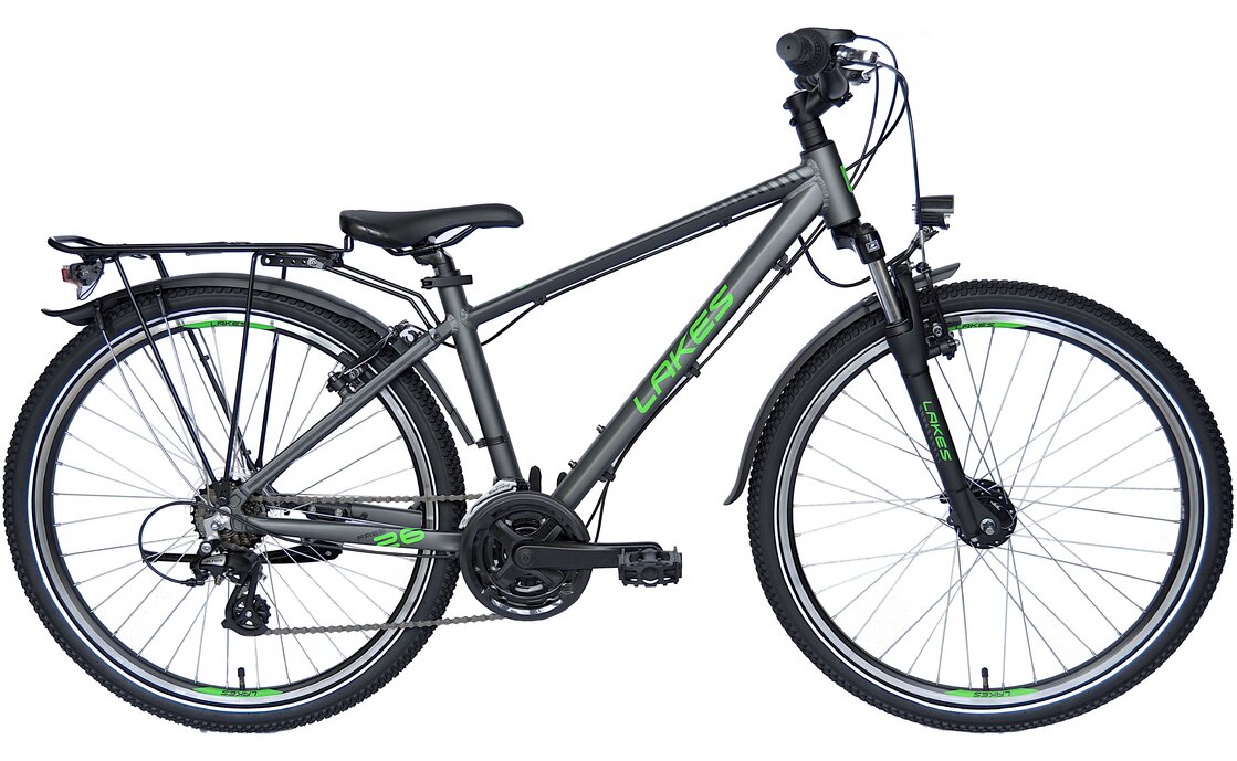 Молодежный велосипед Lakes Free 26 V - 26 дюймов - Diamant - 2024, цвет Grau|anthracite/black/neon green
Молодежный велосипед Lakes Free 26 V - 26 дюймов - Diamant - 2024, цвет Grau|anthracite/black/neon green