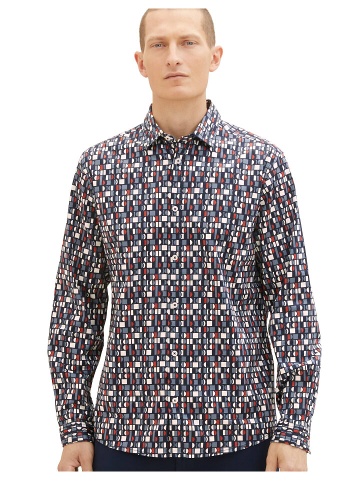 Рубашка Tom Tailor Hemd, цвет navy sea green red design
Рубашка Tom Tailor Hemd, цвет navy sea green red design