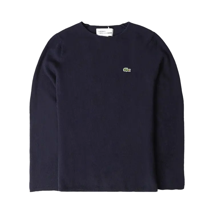 Свитер Comme Des Garçons SHIRT Comme des Garçons SHIRT x Lacoste Knit 'Navy Blue', синий
Свитер Comme Des Garçons SHIRT Comme des Garçons SHIRT x Lacoste Knit 'Navy Blue', синий