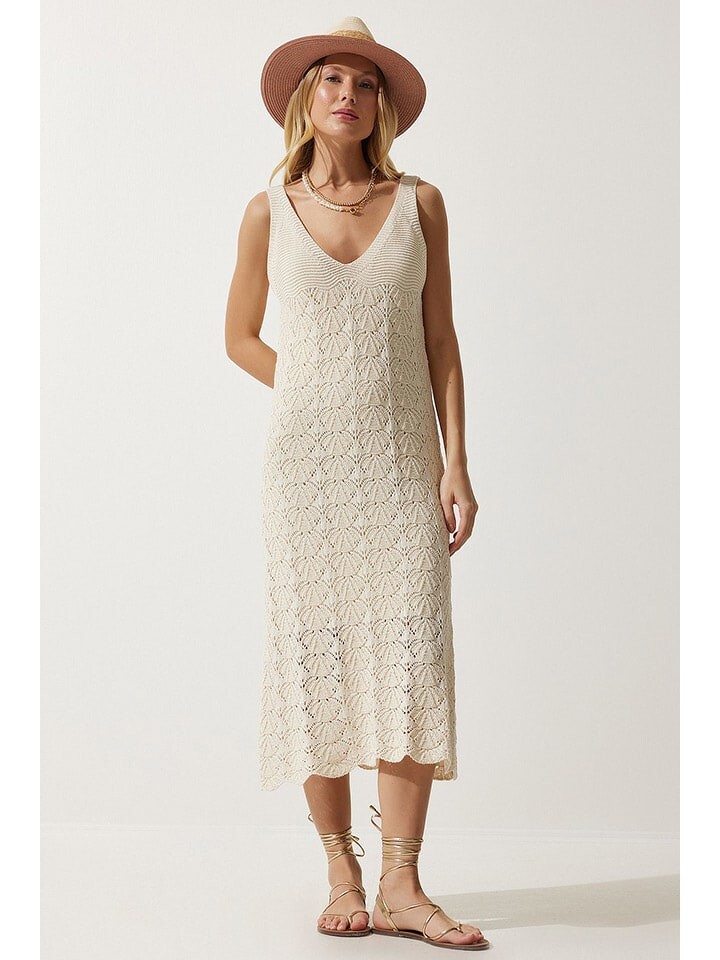 Длинное платье Happiness Istanbul Strick, кремовый
Длинное платье Happiness Istanbul Strick, кремовый