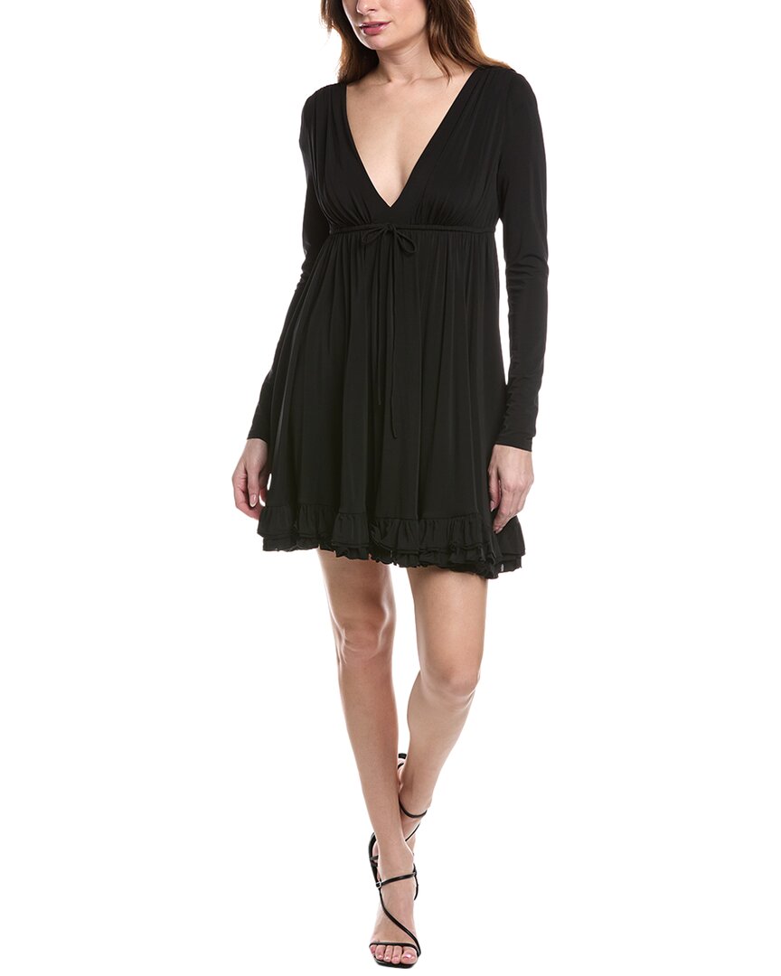 Платье-мини из джерси Rebecca Taylor, черный
Платье-мини из джерси Rebecca Taylor, черный