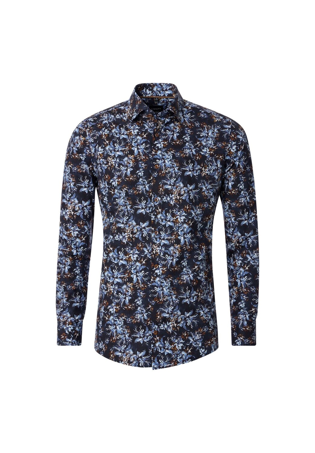 Мужская деловая рубашка с принтом современного кроя Venti, темно-синий
Мужская деловая рубашка с принтом современного кроя Venti, темно-синий