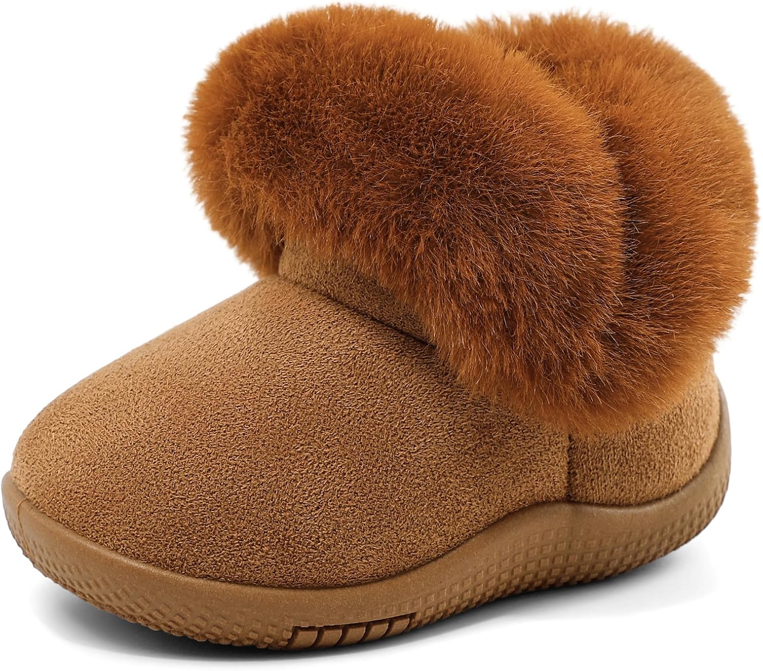 MK MATT KEELY Детские зимние ботинки для малышей для мальчиков и девочек, с теплой подкладкой, мягкой подошвой, противоскользящие, для прогулок на холоде, с искусственным мехом, Brown
MK MATT KEELY Детские зимние ботинки для малышей для мальчиков и девочек, с теплой подкладкой, мягкой подошвой, противоскользящие, для прогулок на холоде, с искусственным мехом, Brown