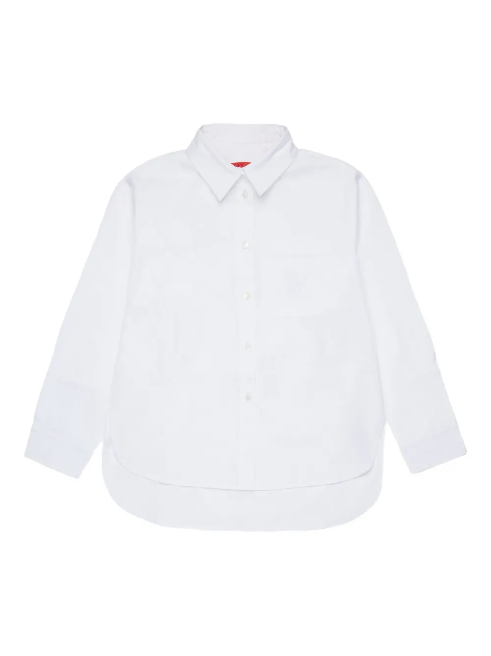 Рубашка на пуговицах MAX&Co. Kids, белый 
Рубашка на пуговицах MAX&Co. Kids, белый