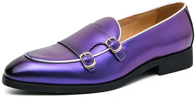 Элегантные мужские деловые лоферы с пряжкой Waolsu, фиолетовый
Элегантные мужские деловые лоферы с пряжкой Waolsu, фиолетовый
