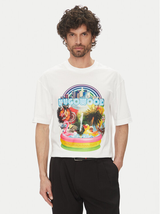 Футболка свободного кроя Duwood 50538512 Hugo, белый
Футболка свободного кроя Duwood 50538512 Hugo, белый