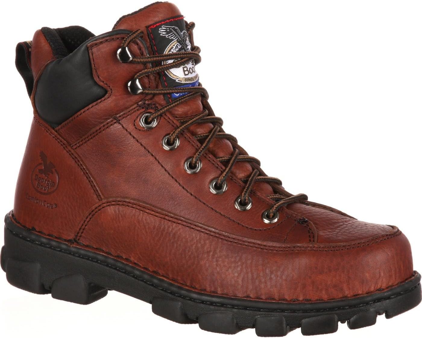 Мужские рабочие ботинки Georgia Boot Eagle Light с металлическим носком, коричневый
Мужские рабочие ботинки Georgia Boot Eagle Light с металлическим носком, коричневый