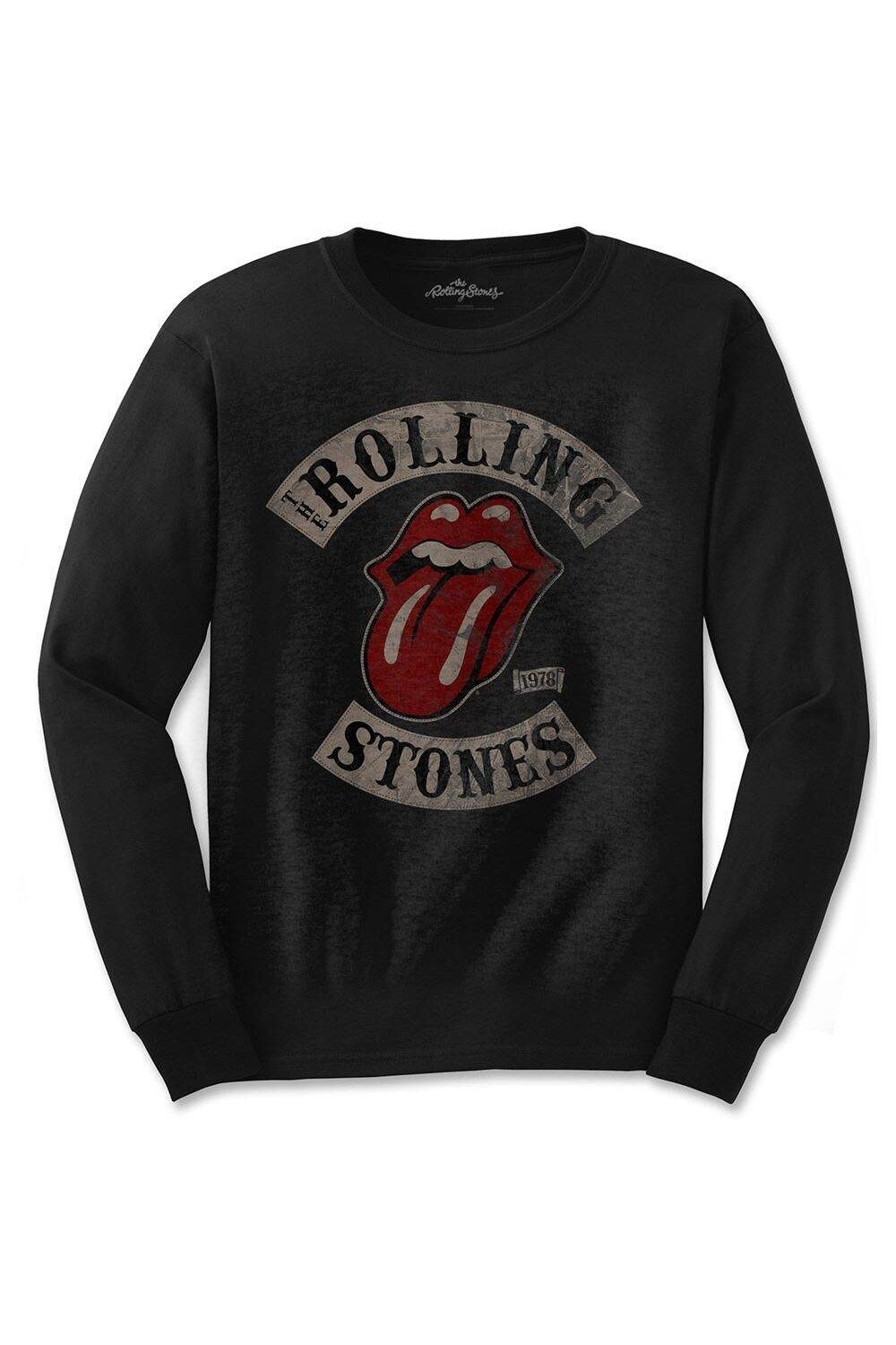 Футболка с длинными рукавами для тура по США '78 The Rolling Stones, черный
Футболка с длинными рукавами для тура по США '78 The Rolling Stones, черный