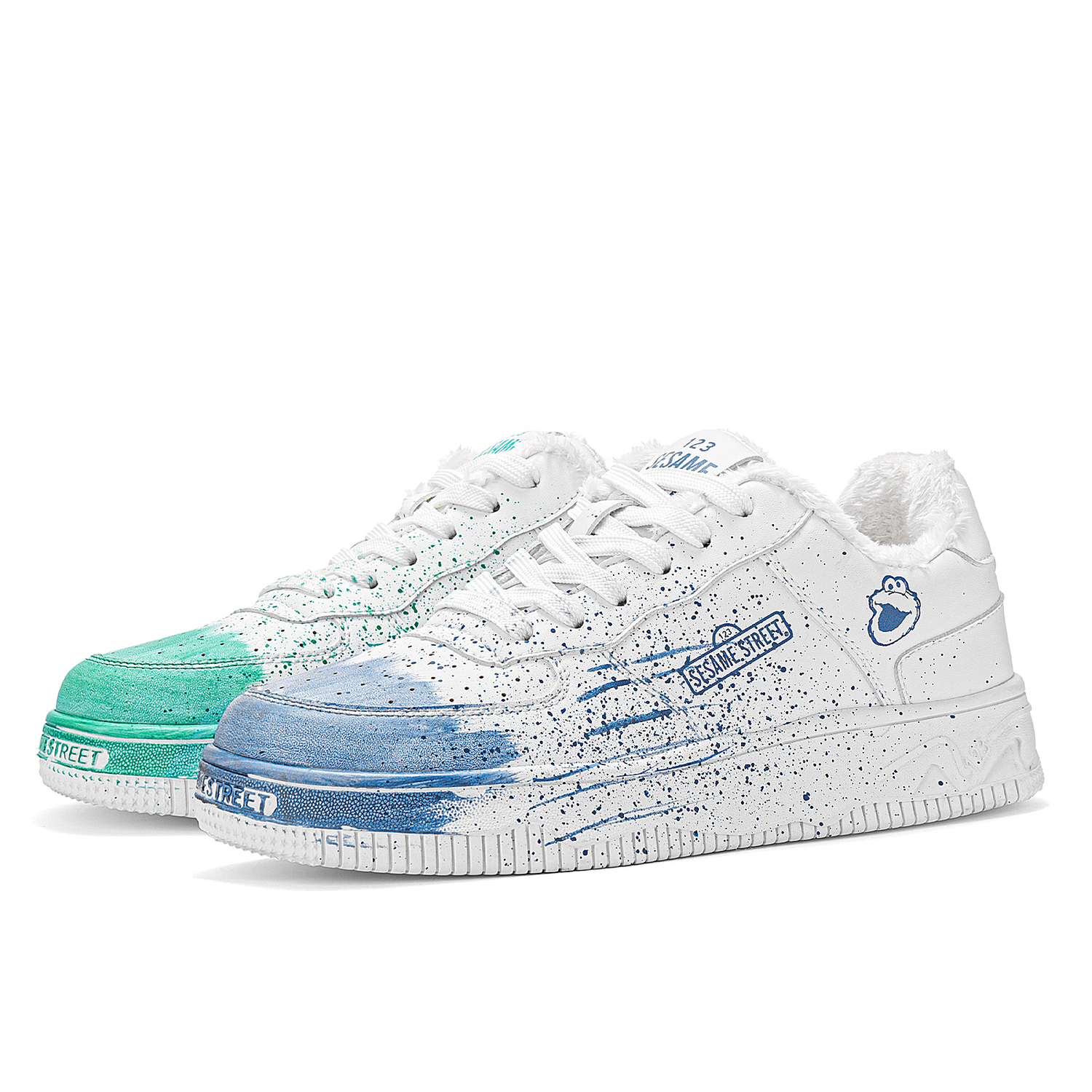 SESAME STREET Термоустойчивые противоскользящие износостойкие низкие скейтерские кроссовки унисекс с утеплением Dreamy North Sea, цвет Dreamy North Sea (Fleece-Lined)
SESAME STREET Термоустойчивые противоскользящие износостойкие низкие скейтерские кроссовки унисекс с утеплением Dreamy North Sea, цвет Dreamy North Sea (Fleece-Lined)