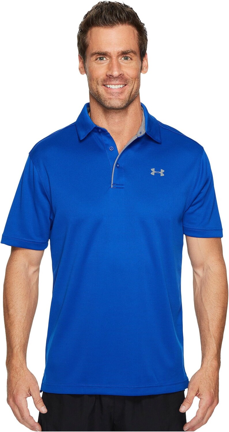 Техническое поло Under Armour Golf, цвет Royal/Graphite/Graphite 
Техническое поло Under Armour Golf, цвет Royal/Graphite/Graphite
