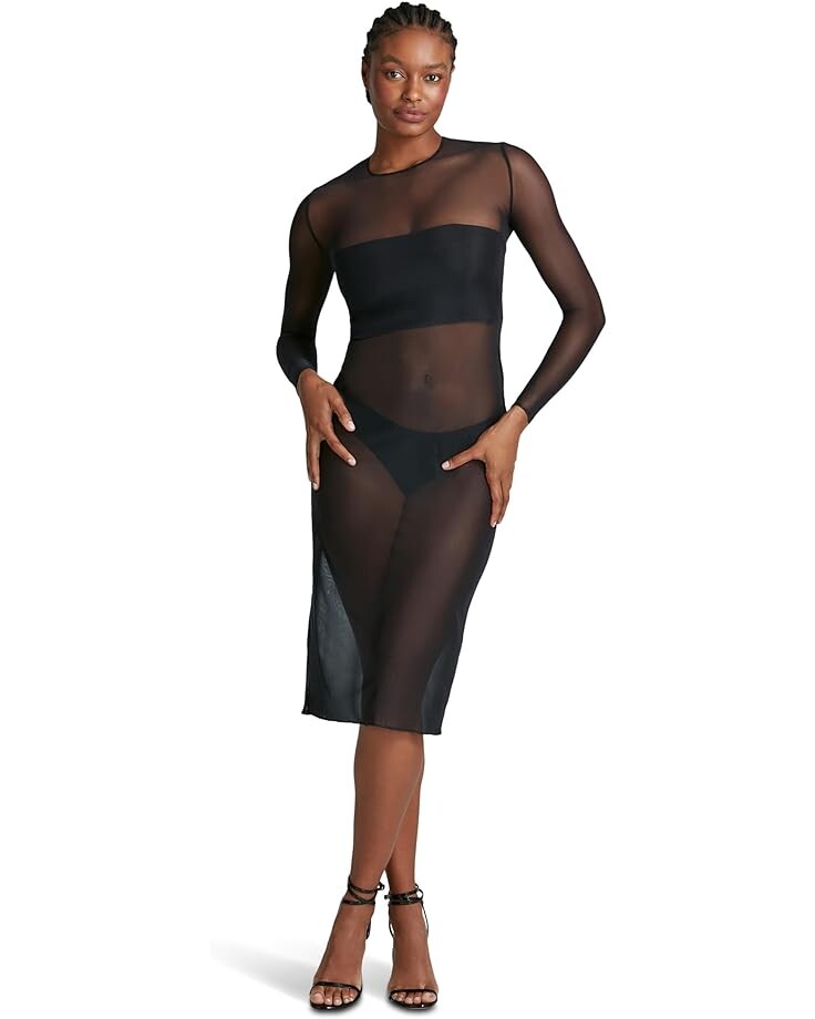 Платье Commando Chic Mesh Long Sleeve Midi TU302, черный
Платье Commando Chic Mesh Long Sleeve Midi TU302, черный