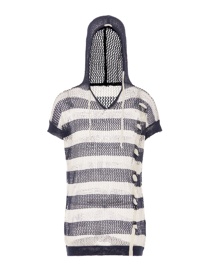 Женский свитер из темно-синей шерсти белого цвета usha BLUE LABEL
Женский свитер из темно-синей шерсти белого цвета usha BLUE LABEL