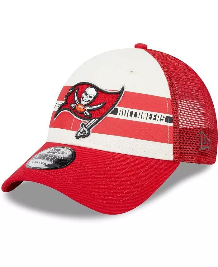 Мужская кремово-красная кепка Tampa Bay Buccaneers Team Stripe Trucker 9FORTY Snapback New Era
Мужская кремово-красная кепка Tampa Bay Buccaneers Team Stripe Trucker 9FORTY Snapback New Era