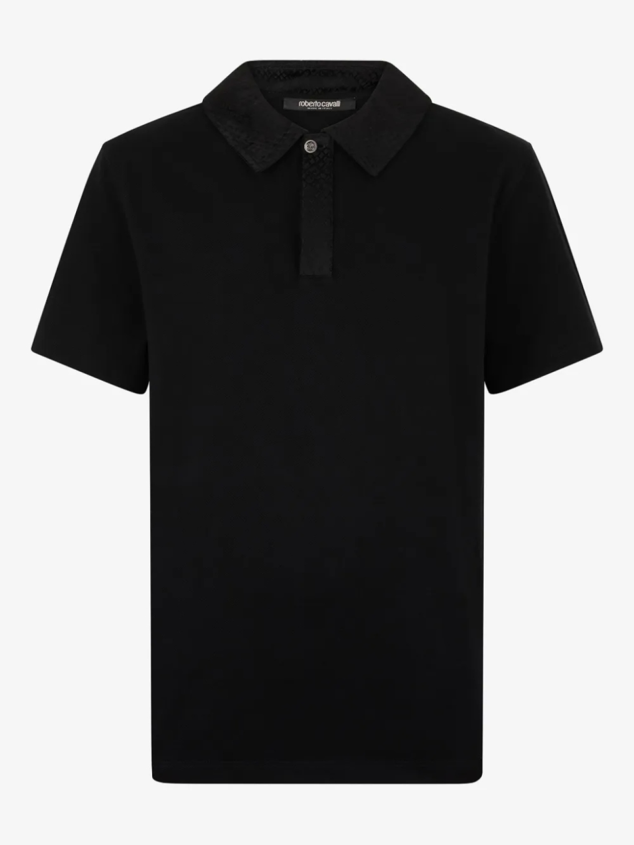 Рубашка-поло из хлопка Roberto Cavalli, черный
Рубашка-поло из хлопка Roberto Cavalli, черный