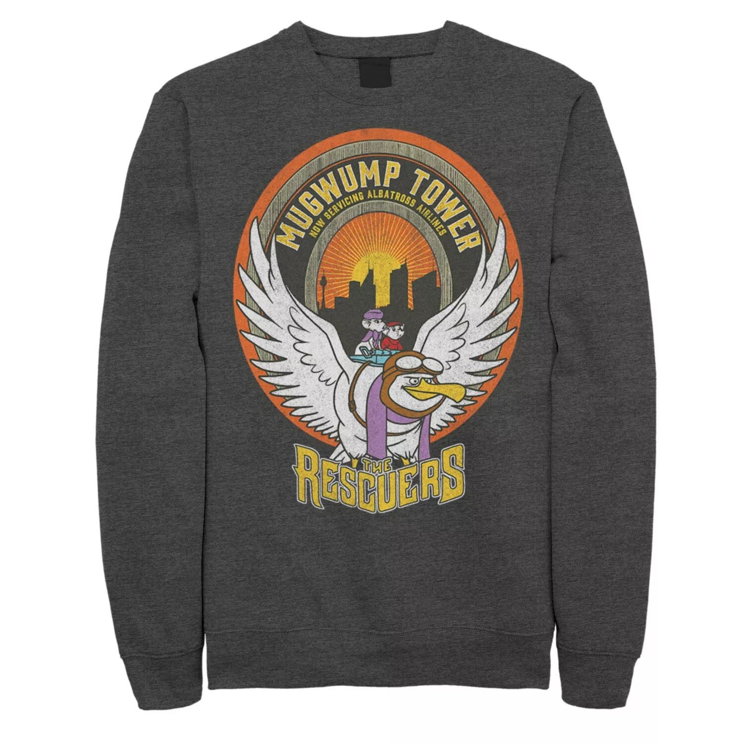 Мужская толстовка Disney's The Rescuers Mugwump Tower Albatross Airlines Licensed Character
Мужская толстовка Disney's The Rescuers Mugwump Tower Albatross Airlines Licensed Character