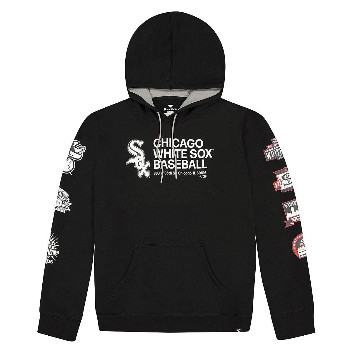 Толстовка MLB CHICAGO WHITE SOX FUNDAMENTALS FLEECE Hoody Fanatics, цвет Schwarz/Grau
Толстовка MLB CHICAGO WHITE SOX FUNDAMENTALS FLEECE Hoody Fanatics, цвет Schwarz/Grau