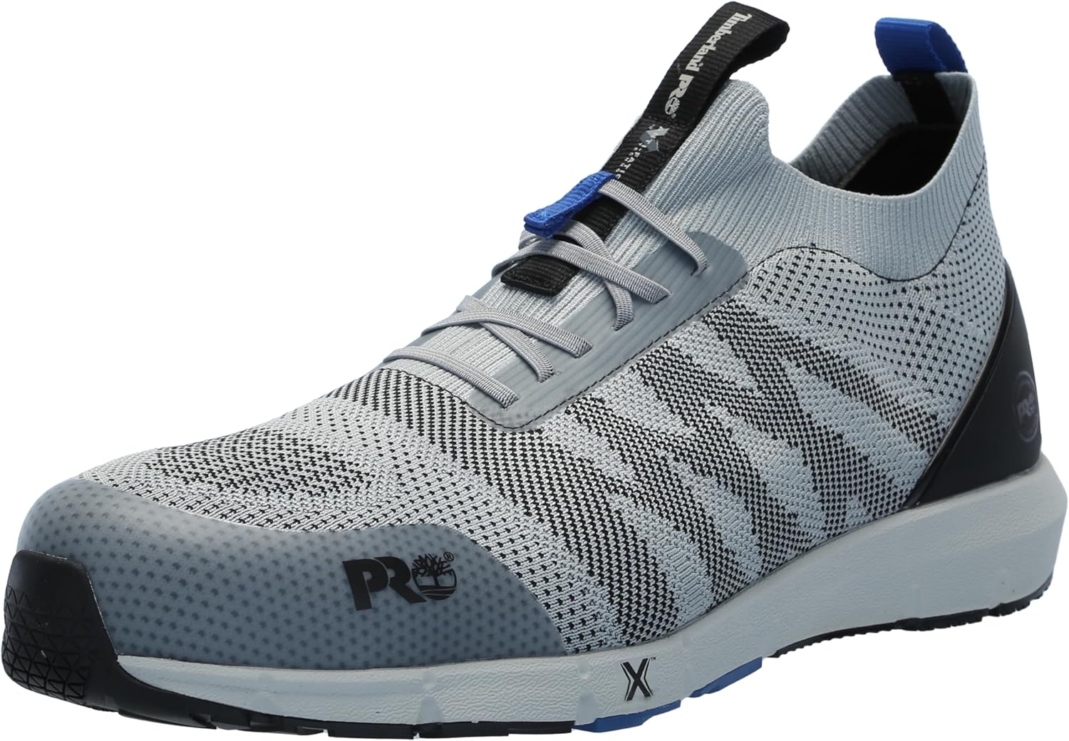 Timberland PRO мужские промышленные рабочие кроссовки CSA Radius Knit с композитным защитным носком и защитой от проколов, Grey/Blue 2
Timberland PRO мужские промышленные рабочие кроссовки CSA Radius Knit с композитным защитным носком и защитой от проколов, Grey/Blue 2