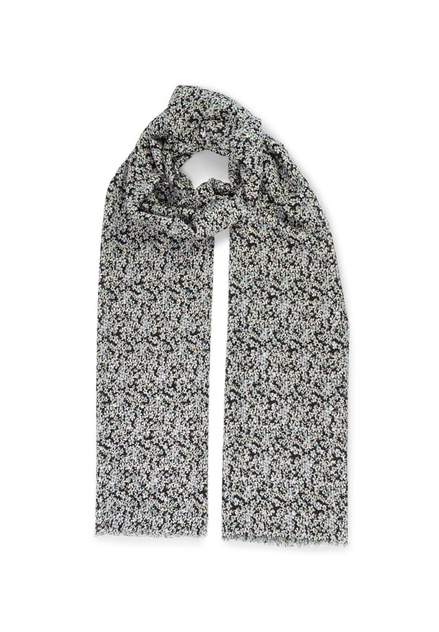 Шарф Pepper с цветочным принтом по всей поверхности и металлическим эффектом Harpa, черный
Шарф Pepper с цветочным принтом по всей поверхности и металлическим эффектом Harpa, черный