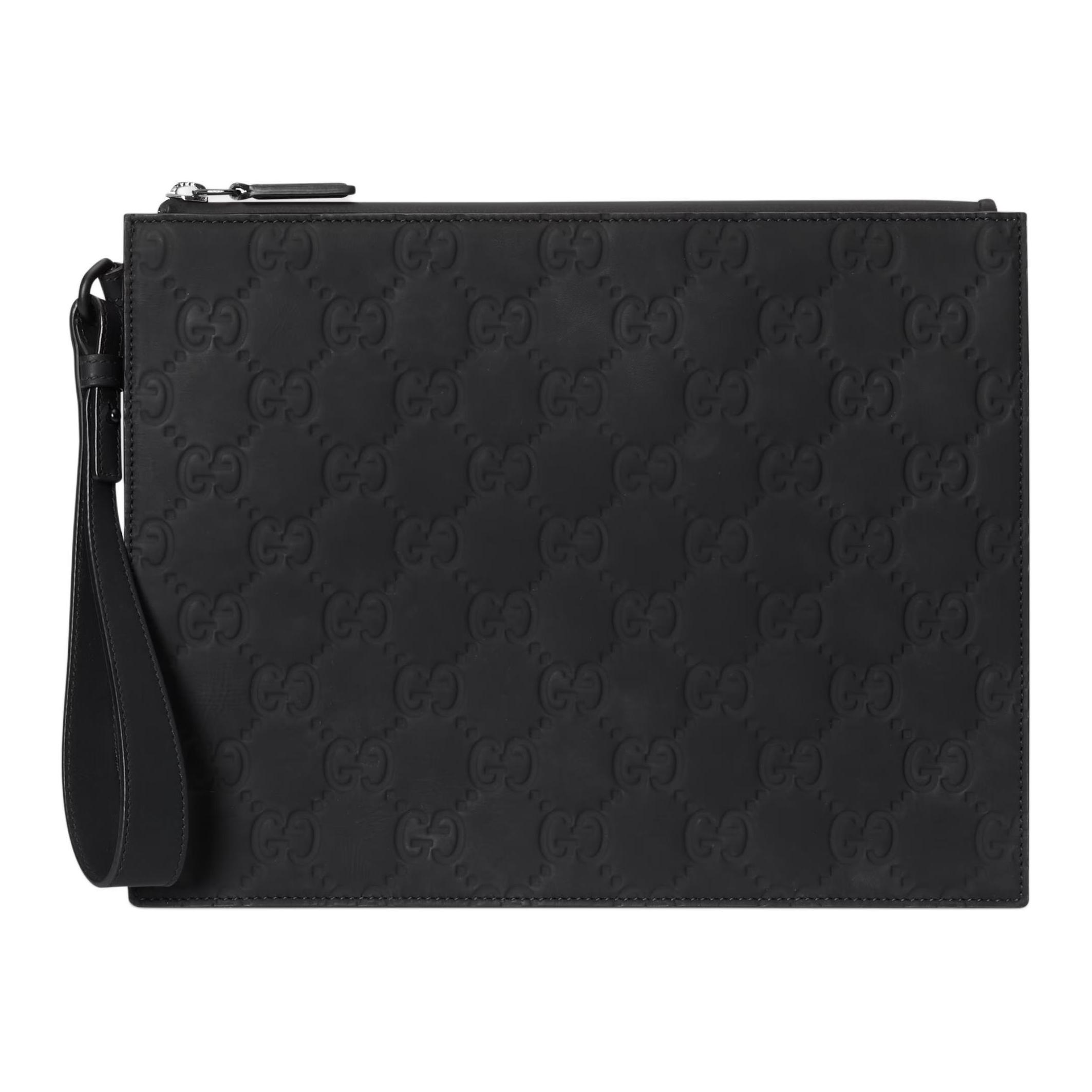 GUCCI Кожаный картхолдер-клатч для мужчин, малый, черный
GUCCI Кожаный картхолдер-клатч для мужчин, малый, черный