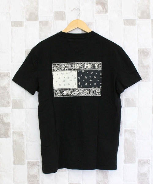 Футболка с принтом флага пейсли на спине TOMMY HILFIGER, черный
Футболка с принтом флага пейсли на спине TOMMY HILFIGER, черный