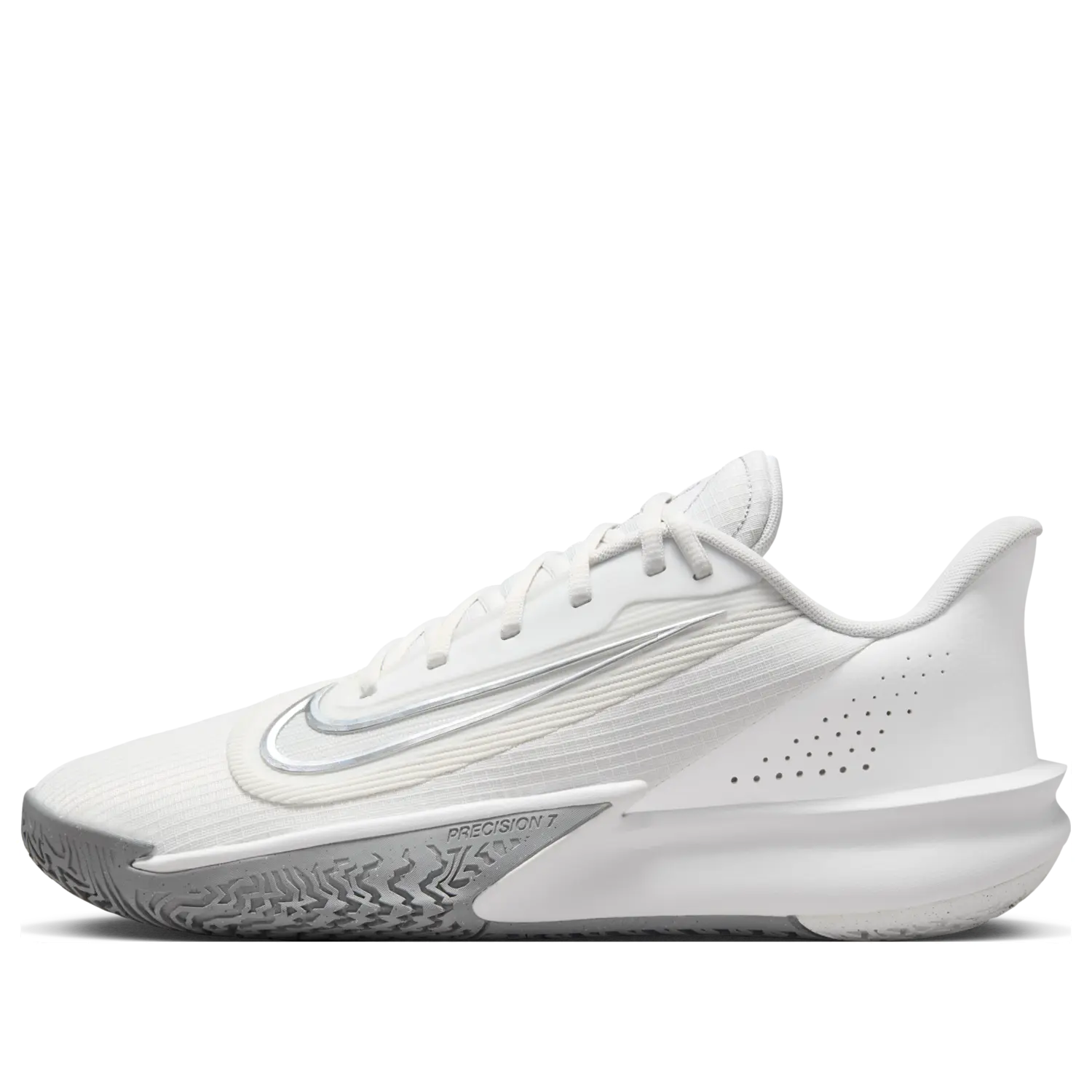Кроссовки Nike Precision 7 'Summit White Grey Silver'
Кроссовки Nike Precision 7 'Summit White Grey Silver'