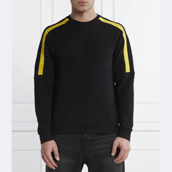 Толстовка обычного кроя Ea7, черный 
Толстовка обычного кроя Ea7, черный