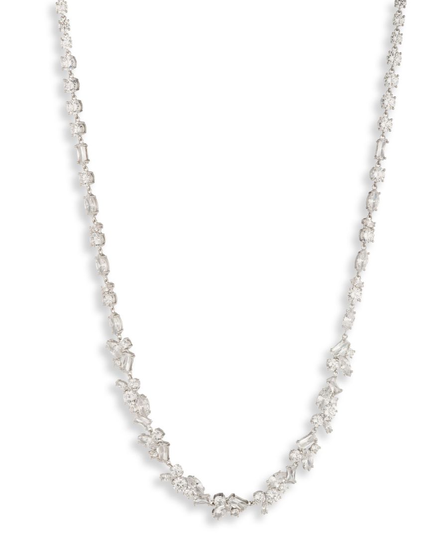 Колье с кубическим цирконием Givenchy, White
Колье с кубическим цирконием Givenchy, White