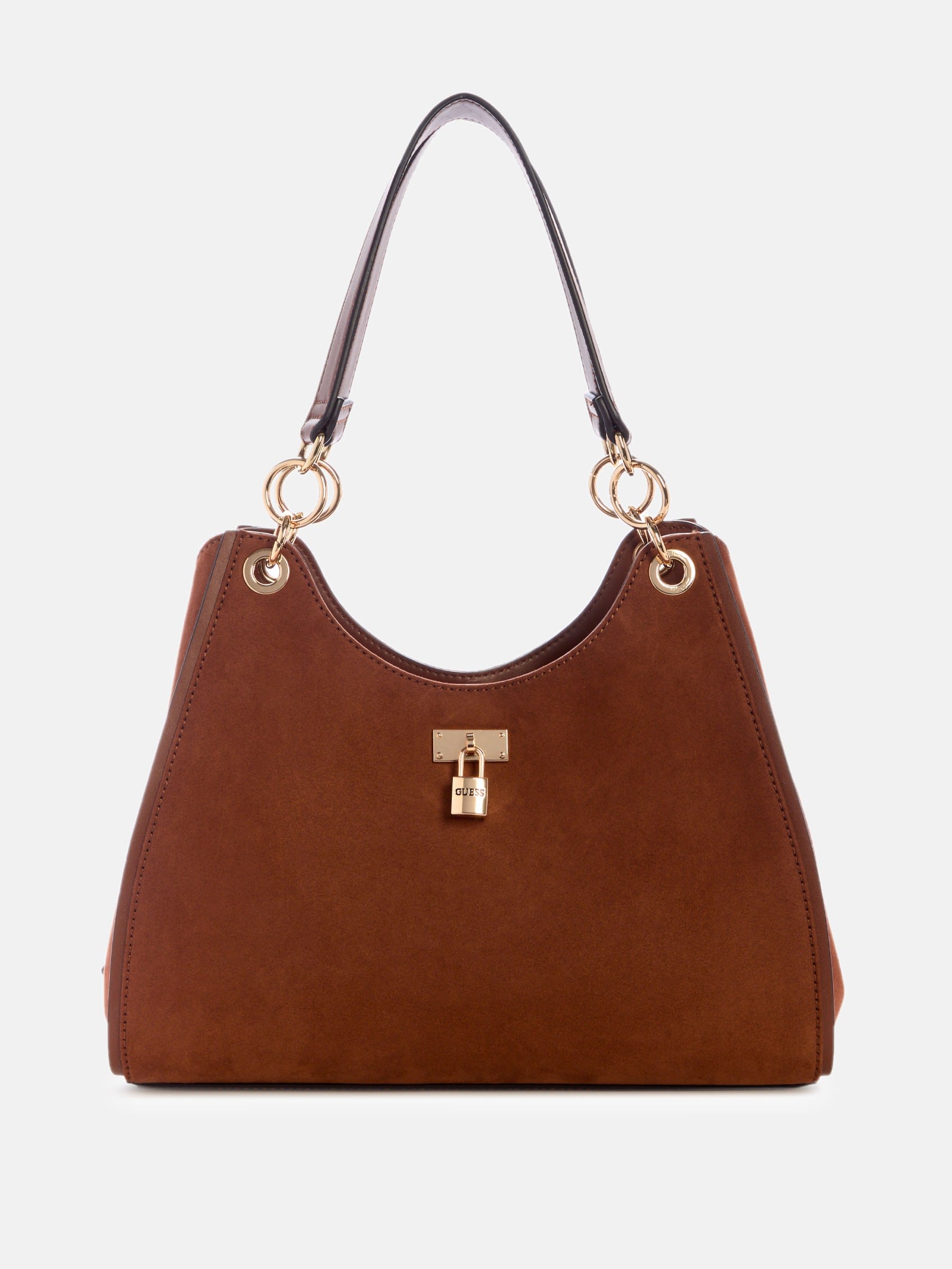 Калин искусственная замковая сумка-мессенджер Guess Factory, коричневый
Калин искусственная замковая сумка-мессенджер Guess Factory, коричневый