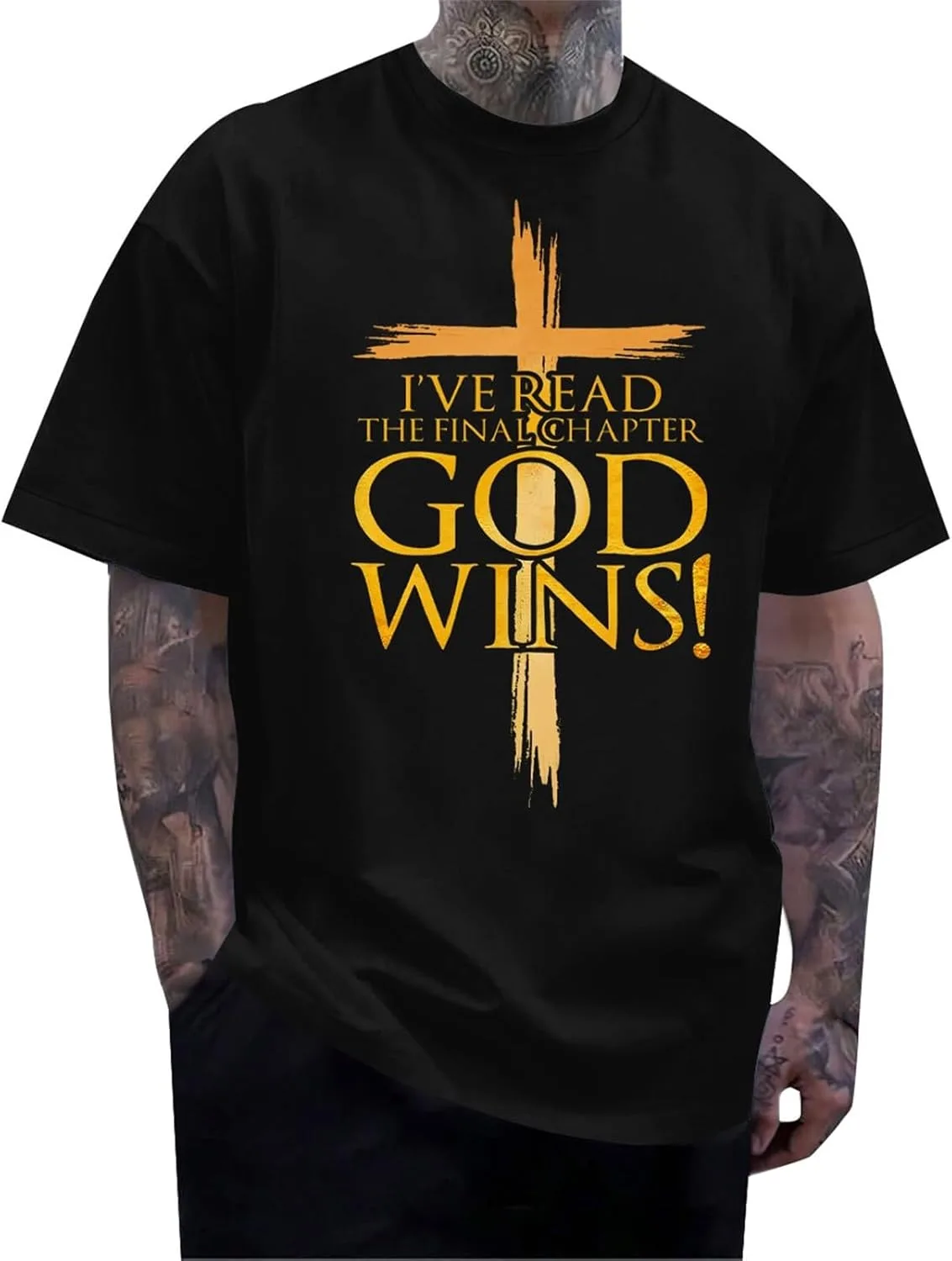 Футболка Christian с принтом "I've Read The Final Chapter" HJINGSUN
Футболка Christian с принтом "I've Read The Final Chapter" HJINGSUN