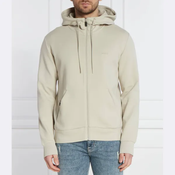 Обвисшая толстовка обычного кроя Boss, бежевый
Обвисшая толстовка обычного кроя Boss, бежевый