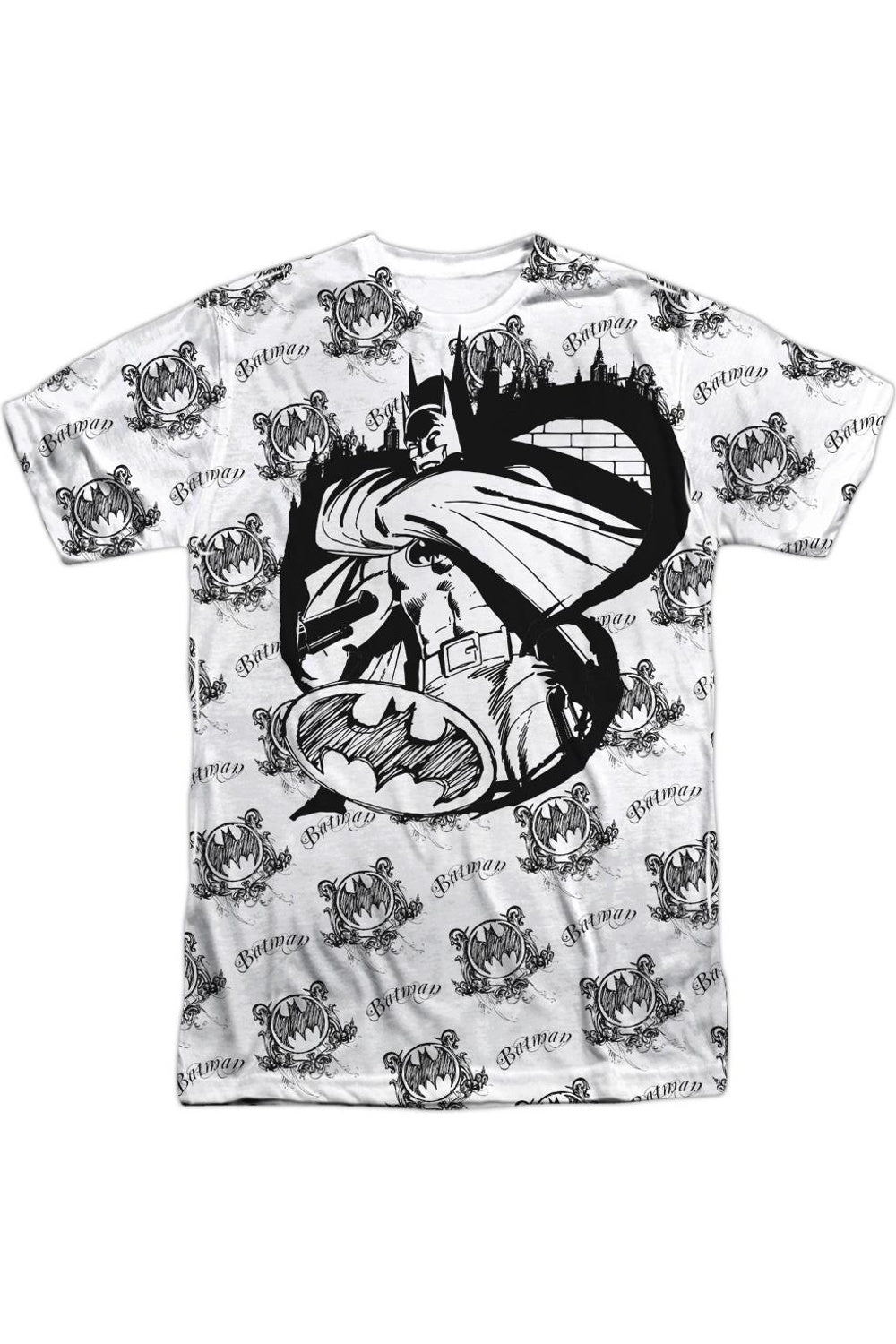 Футболка Batman Against The Wall с коротким рукавом для взрослых, 100% полиэстер Gildan, белый
Футболка Batman Against The Wall с коротким рукавом для взрослых, 100% полиэстер Gildan, белый
