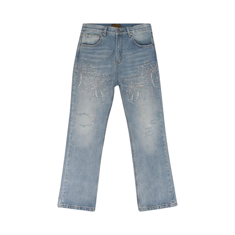 Брюки Birth Of Royal Child Fireworks Wash Denim, Blue
Брюки Birth Of Royal Child Fireworks Wash Denim, Blue