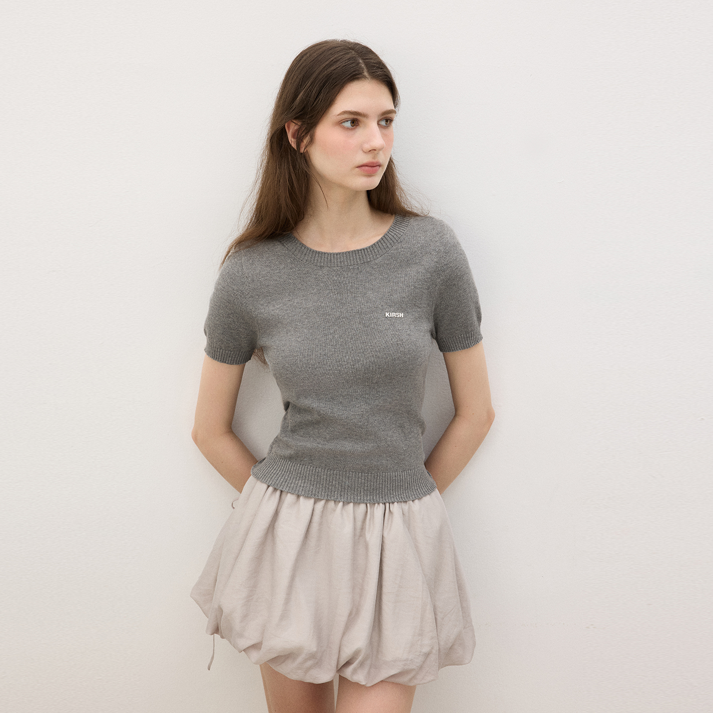 Футболка женская серая KIRSH, серый
Футболка женская серая KIRSH, серый