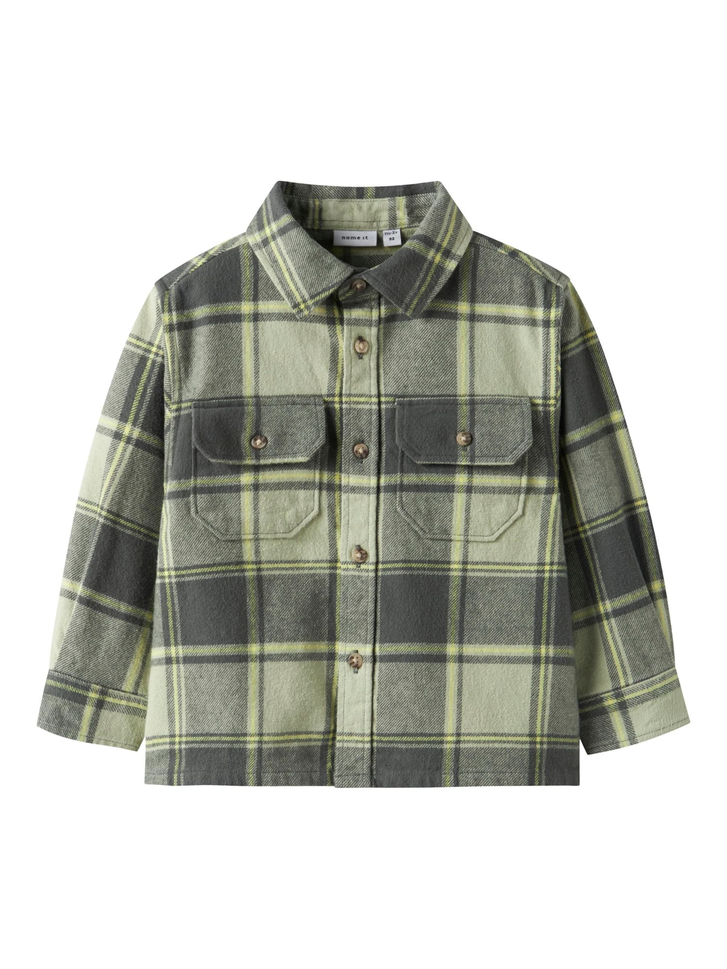 NAME IT Рубашка на пуговицах комфортного кроя в цвете Graphite
NAME IT Рубашка на пуговицах комфортного кроя в цвете Graphite