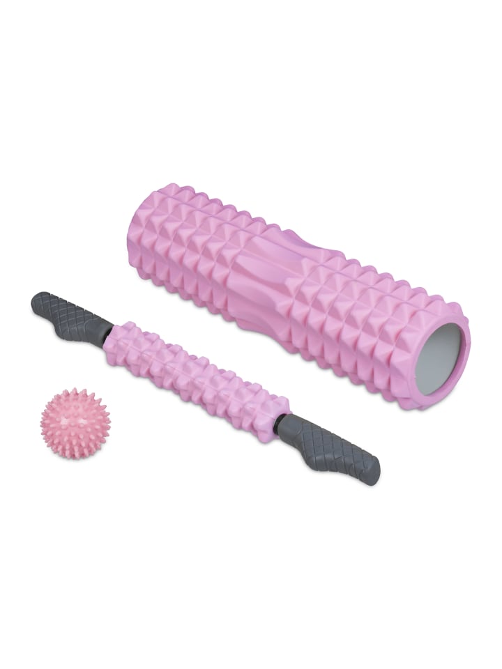 Relaxdays Набор из 3 роликов для ухода за кожей лица, розовый
Relaxdays Набор из 3 роликов для ухода за кожей лица, розовый