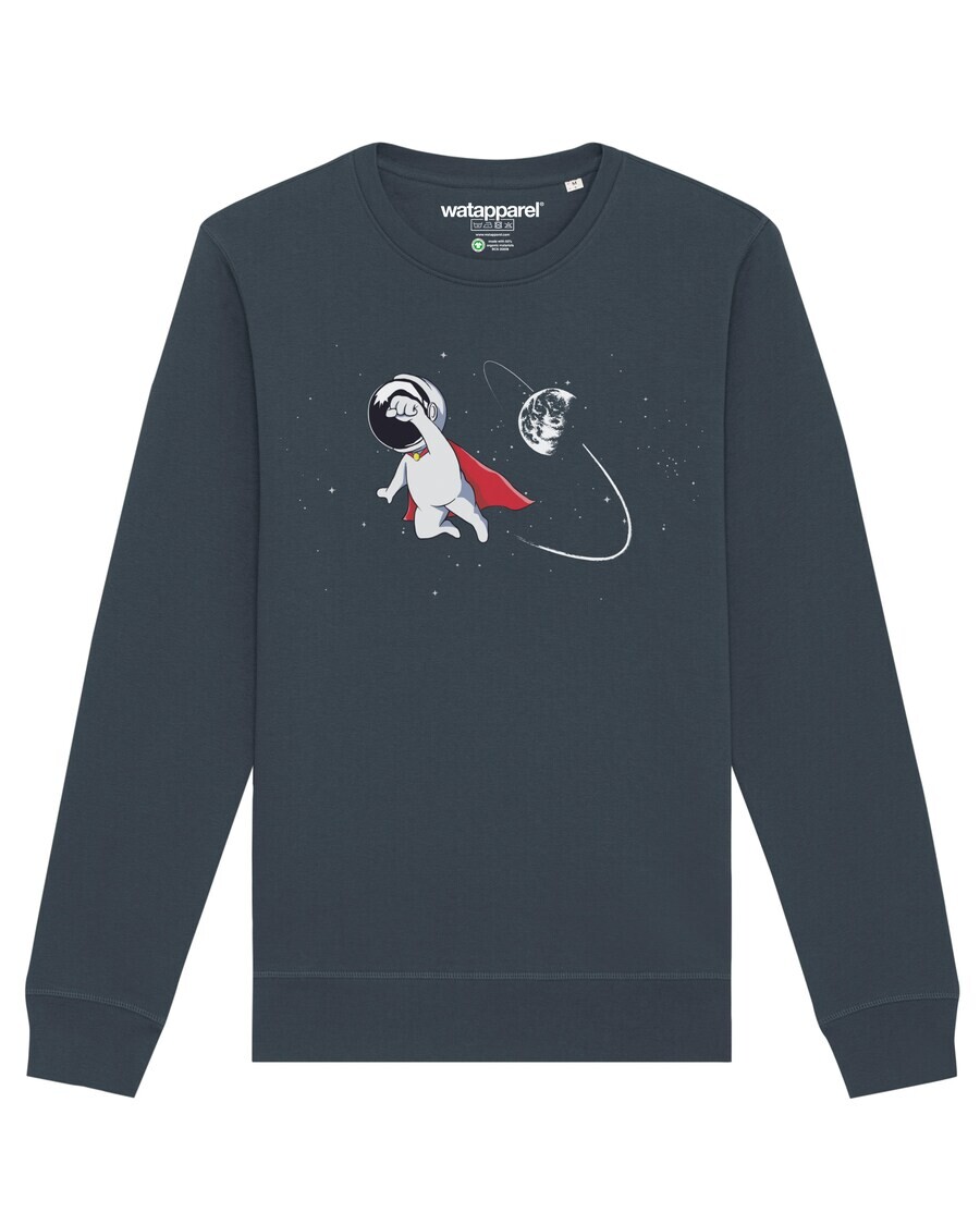 Свитер Watapparel Sweatshirt Superastronaut, антрацит
Свитер Watapparel Sweatshirt Superastronaut, антрацит