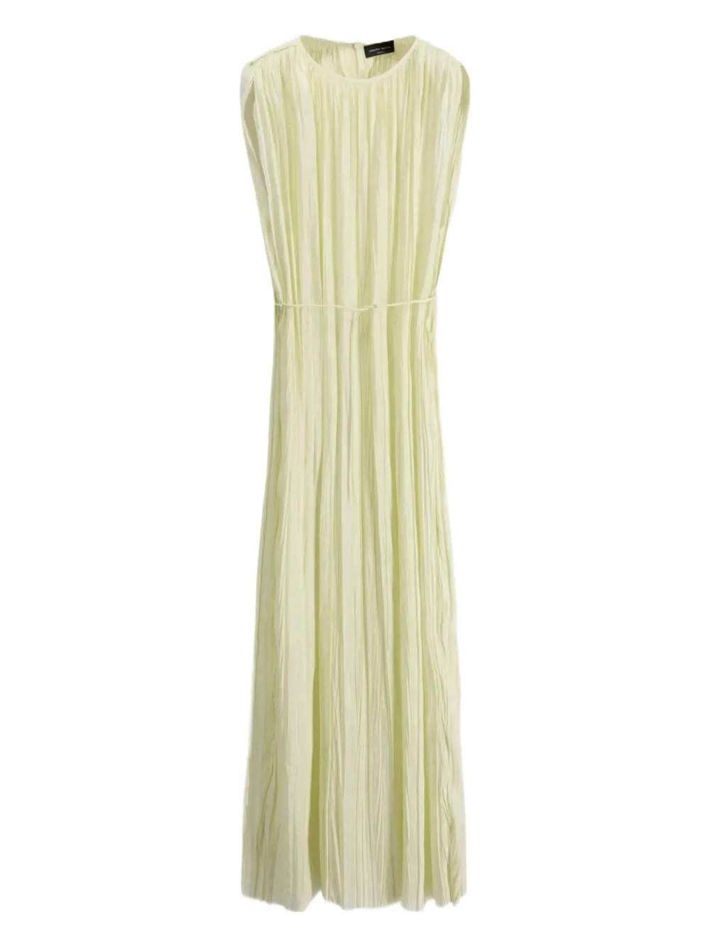 Платье без рукавов с плиссе Roberto Collina, желтый
Платье без рукавов с плиссе Roberto Collina, желтый