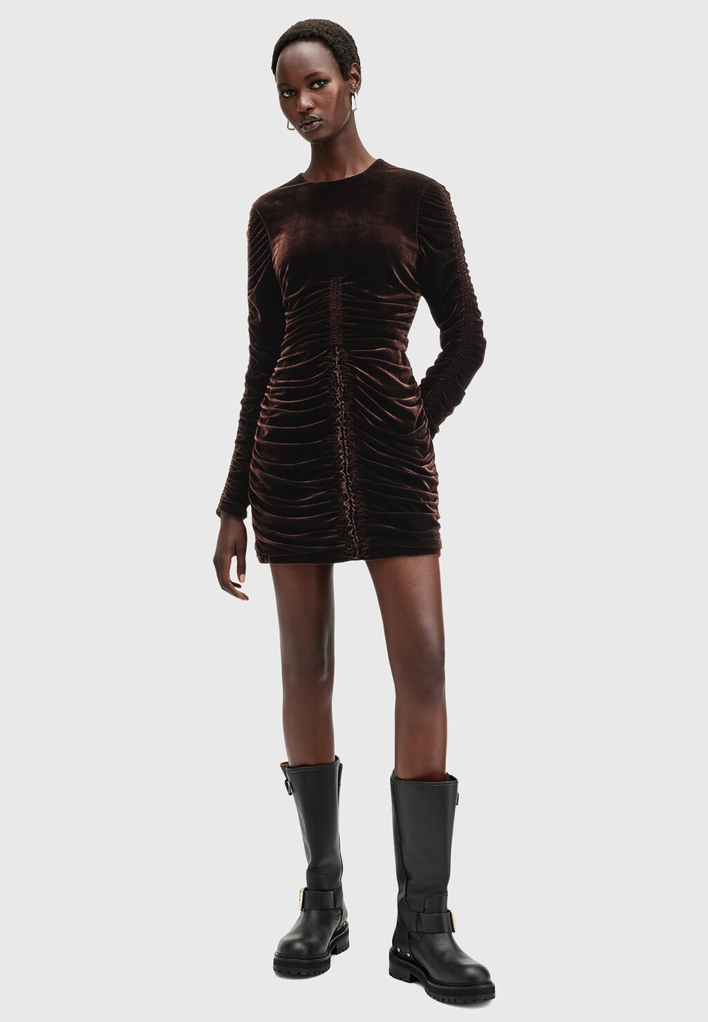 Коктейльное платье / Вечернее платье AllSaints, темно-коричневый
Коктейльное платье / Вечернее платье AllSaints, темно-коричневый