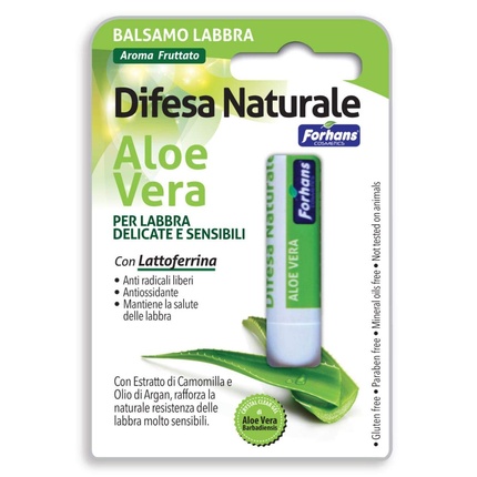 Бальзам для губ Natural Defense с алоэ вера и лактоферрином, 45 г Forhans
Бальзам для губ Natural Defense с алоэ вера и лактоферрином, 45 г Forhans
