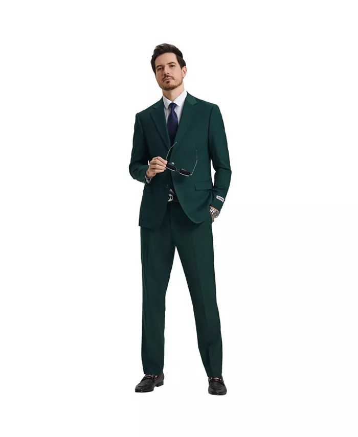 Костюм Big & Tall Hybrid-Fit из 3 предметов: пиджак, жилет и брюки с вырезом лацкана Stacy Adams, зеленый
Костюм Big & Tall Hybrid-Fit из 3 предметов: пиджак, жилет и брюки с вырезом лацкана Stacy Adams, зеленый