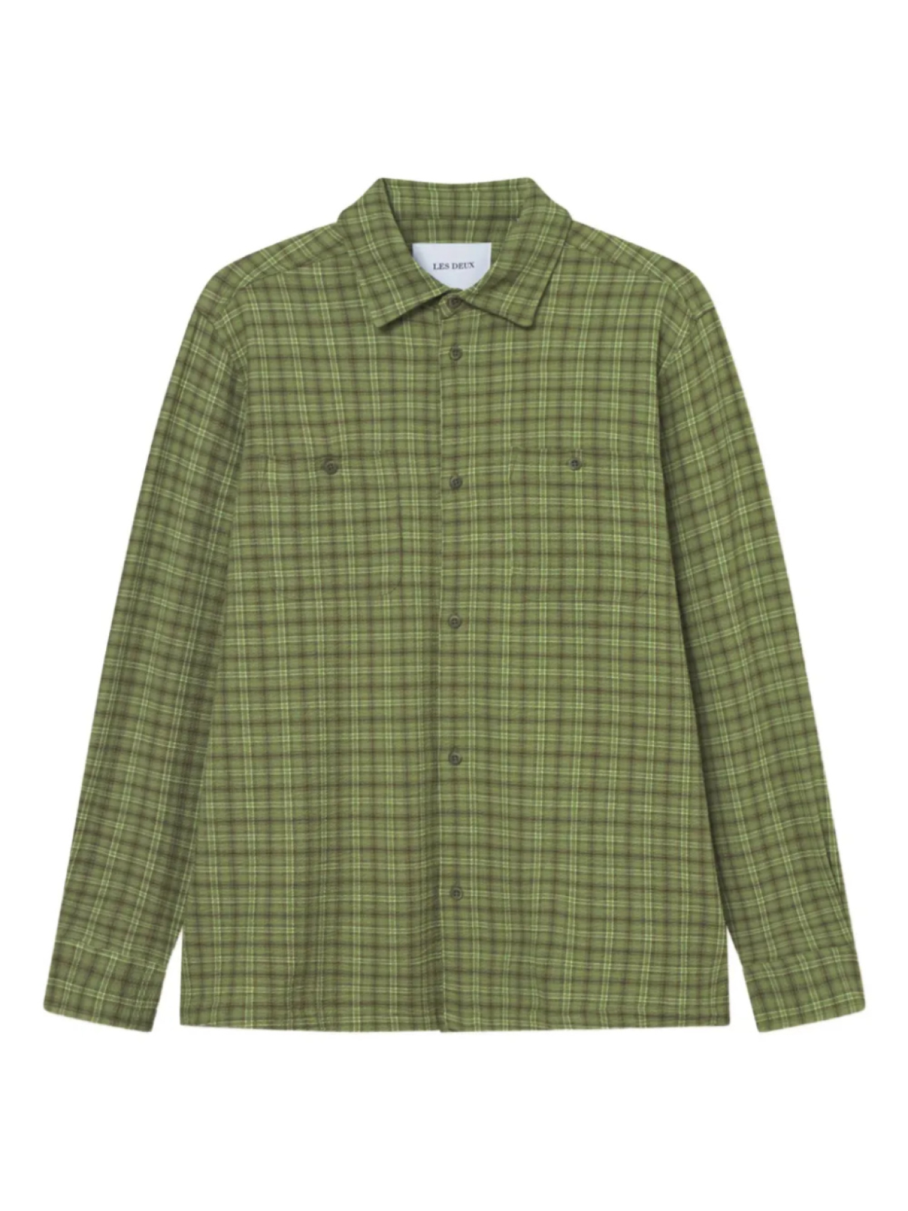 Рубашка в клетку Les Deux с нагрудным карманом, зеленый
Рубашка в клетку Les Deux с нагрудным карманом, зеленый