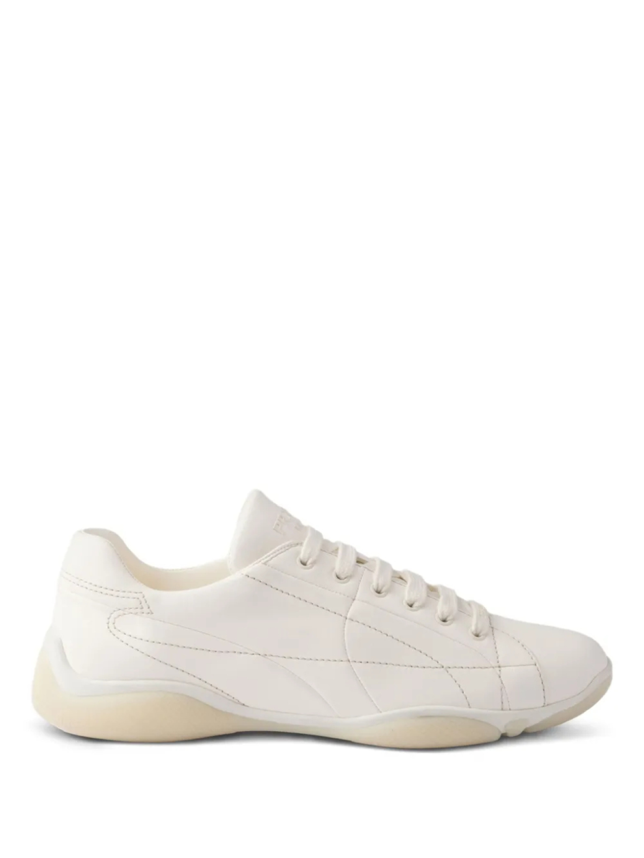 Низкие кеды на шнуровке Prada, нейтральный
Низкие кеды на шнуровке Prada, нейтральный