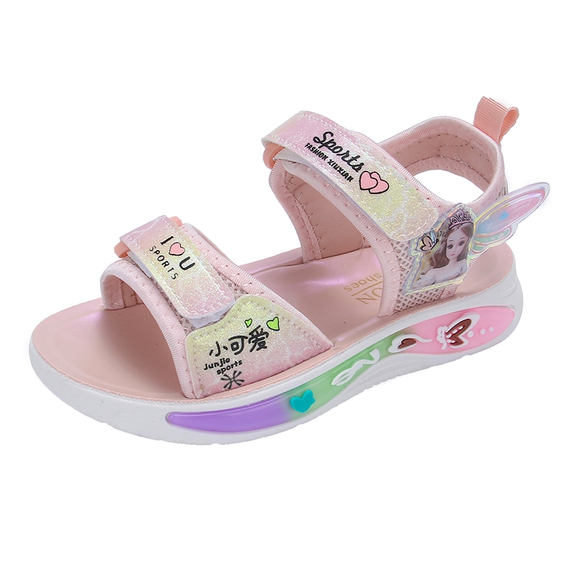 Сандалии детские, износостойкие, дышащие YUZHAOLIN, розовый 
Сандалии детские, износостойкие, дышащие YUZHAOLIN, розовый